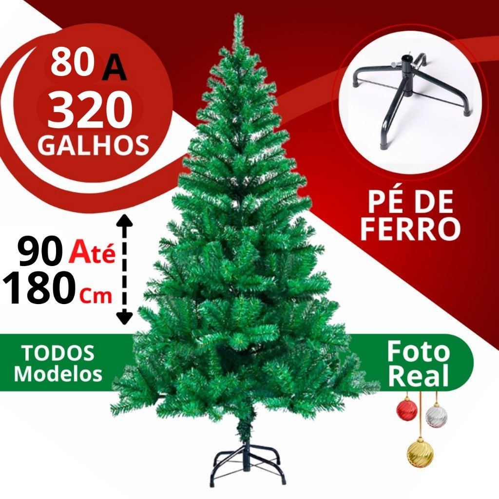 Árvore de Natal barata 2025